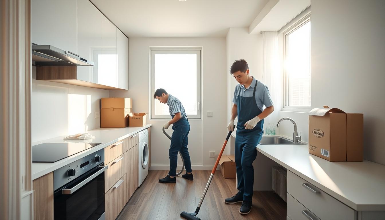Cleaning for handover day